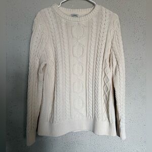 Heavy Knit Organic Cotton LL Bean Sweater